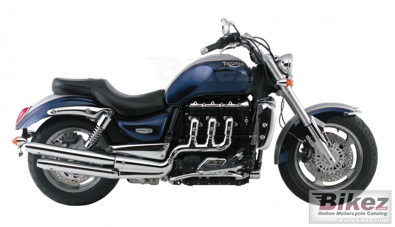 Big Triumph rocket iii classic picture and wallpaper from Bikez.com
